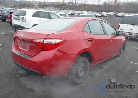 2018 Toyota Corolla Le from USA, damaged, VIN 2T1BURHE2JC024597